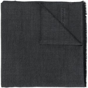 Dolce Gabbana Grey Pashmina Scarf